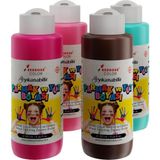 Kazan Hobi Tamamlayıcı Renkler Parmak Boyası 4'lü Set 4X120ML