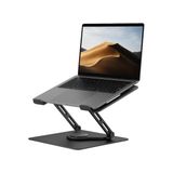 Kazan Hobi Taşınabilir Katlanabilir Ayarlanabilir Laptop Standı – Alüminyum, Ergonomik Dizüstü Bilgisayar Yükseltici, Kademeli Yükseklik Ayarı, Tüm Laptoplar Için Uyumlu 10 Inç-17 Inç Siyah - Çok Renkli - 10 x 10 cm