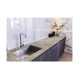 Kazan Hobi Tezgah Üstü Mutfak Fayans Kaplama Folyosu Doğal Mermer Granit 70 cm x 4 Metre - 10 cm