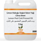 Kazan Hobi Tito Limon Kabuğu Soğuk Sıkım Yağı Citrus Limon 5 kg