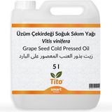Kazan Hobi Tito Üzüm Çekirdeği Yağı 5 Lt