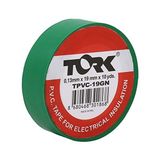 Kazan Hobi Tork Elektrikçi Bandı Yeşil Izole Elektrik Bant Bandı Pvc 9 Metre - 10 cm - Çok Renkli - 1 Adet