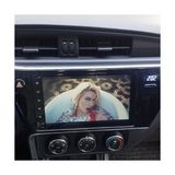 Kazan Hobi Toyota Corolla Ile Uyumlu- Araç Multimedya Ekran - 4gb 64GB - S - Black - 2017-2018 - 9 Inch - - Red