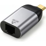 Kazan Hobi Type-C To Ethernet Çevirici Mini Adaptör - 1000 Mbps'e Kadar Hız - Usb-C'den RJ45 Gigabit Lan Dönüştürücü - Alüminyum Gövde - Windows/macos/linux Uyumlu - Tak Çalıştır