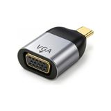 Kazan Hobi Type-C To VGA Mini Adaptör, Usb-C’den VGA Görüntü Dönüştürücü, Alüminyum Gövde, Laptop Uyumlu, Tak Çalıştır - Çok Renkli