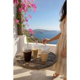 Kazan Hobi Ucr Home Cam Pipetli Mika Bardak Origami Stil Kapaklı Meşrubat Soğuk Sıcak Kahve Pinterest 3 Adet