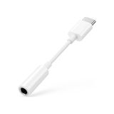 Kazan Hobi Usb-C To 3.5 mm Jak Kulaklık Adaptörü, Dijital Dönüştürücü, Beyaz - Çok Renkli