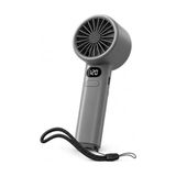 Kazan Hobi Vantilatör, 16CMX6 cm Mini Küçük El Fanı Taşınabilir Şarjlı Dijital Göstergeli Ayarlanabilir 120 Hız Kademeli Taşınabilir Soğutucu Fan Usb-C Şarjlı Masaüstü Seyahat Ofis Kamp Için Fzm-01 - Çok Renkli