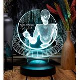 Kazan Hobi Web Tasarımcı Hediyesi, Yazılımcı Hediyesi, Grafiker Hediyesi, Developer Hediyesi, 3D LED Lamba