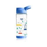 Kazan Hobi Wk Pipetli Araba Desenli Bebek Alıştırma Bardağı 500 ml - Çok Renkli
