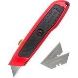 Kazan Hobi Workpro WP213005 Alüminyum Gövde Geri Çekilebilir Rötuş Maket Bıçağı + 3 Adet Yedek Bıçak