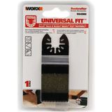Kazan Hobi Worx WA4960 Çok Amaçlı Raspalama Makinesi Için 35X40MM Ahşap, Pvc Universal Kesme ve Zımparalama Bıçağı