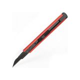 Kazan Hobi WP212020 9 mm Alüminyum Kasa Cep Askılı Maket Bıçağı, Kırmızı - Çok Renkli - Standart - Otomatik