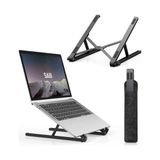 Kazan Hobi X2 Alüminyum Laptop Standı, Taşıma Çantalı, Siyah - Çok Renkli - 10 x 10 cm