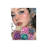 Kazan Hobi Y2K Coquette Glitter Jel Far Paleti - Çok Renkli