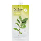 Kazan Hobi Yatıştırıcı ve Nemlendirici Yeşil Çay Uyku Maskesi 10ML Pure Source Pocket Pack Green Tea
