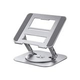 Kazan Hobi Yükseklik Ayarlı, 360° Döner Alüminyum Laptop Standı, Kaymaz Pedli - Çok Renkli - 10 x 10 cm