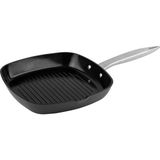 Kazan Hobi Zyliss Ultimate Pro Seramik Izgara Tavası, Yapışmaz Kaplamalı, 26 Cm, Uzun Ömürlü, Geri Dönüştürülmüş Alüminyum, Indüksiyonlu Ocaklara Uygun, Fırına Dayanıklı, Pas Içermez