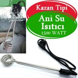Kazan Tipi Su Isıtıcı Pratik Ve Kolay Daldırma Su Isıtıcı Kova Isıtıcı 1500 Watt Ani Su Isıtma