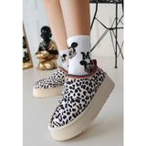 Kazax Mucy Çita Süet Bot - Leopar