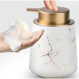 KAZİEN Porselen Sıvı Sabunluk 400 ml Dekoratif Banyo & Mutfak İçin Şık Tasarım