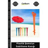 #Kazık Spiral Uçlu Kum Toprak Zemin Tutucu Sağlam Ayarlı Aparat Plastik Şemsiye Sabitleme Kazığı