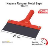 Kazıma Raspası 20 cm - Beyaz