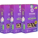 Kb Gurme Glutensiz & Vegan Yeşil Mercimek Makarna 200 gr 3'lü