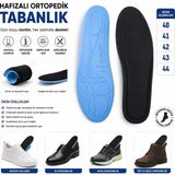 Kb-Tbn Kuback Full Ortopedik Hafızalı Tabanlık Siyah - Siyah