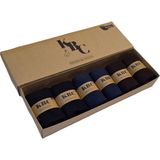 KBC Socks 6'lı Renkli Bambu Dikişsiz Klasik Yazlık Erkek Çorap Seti / Siyah - Lacivert - K.rengi - Siyah - Lacivert - Kahverengi - 41 - 44