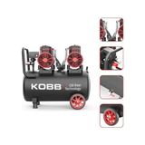 KBK50S2 4.0hp 50LT 8bar Çift Motorlu Yağsız Sessiz Taşınabilir Hava Kompresörü