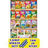 KBY 1. Sınıf Tavsiyeli 20'li hikaye seti ve Soru kitapçığı