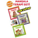 KBY Mandala Boyama Kitabı Her yaşa uygun Mandala Terapi Seti 3 Kitap
