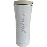 KC Kişiye Özel 500 Ml. Paslanmaz Çelik Termos Mug - Beyaz
