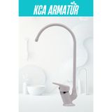 KCA ARMATÜR Beyaz Aç Kapa Lüx Aritma Musluğu Aritma Çeşmesi