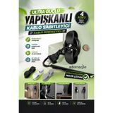 KCA HOME Yapışkanlı Kablo Sabitleyici Kablo Düzenleyici Çok Amaçlı Kablo Tutucu Kablo Toparlayıcı 4 Adet