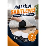 KCA HOME Yapışkanlı Kaymaz Cırt Ped Seti, Halı, Minder, ve Örtü Sabitleme Bandı, Ev Kullanımı İçin Sabitleme Bant Seti