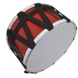 KCD-30PP-RD Çocuk Davulu Kontraplak Kırmızı 30 cm + Tokmak Çubuk Hediye