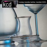 KCD BOLERO PLATİN 6 KİŞİLİK 12 PARÇA ÇAY BARDAK SETİ