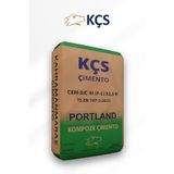 KCS KÇS Gri Toz Çimento Yüksek Yapışma Gücü (1 Kiloluk Torba Halinde)