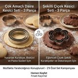 KD 2'li Ayarlanabilir Kek Kalıbı - 2 Adet