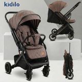 Kd-Proflex 360 Çift Yönlü Geniş Iç Hacimli Amortisörlü Kabin Boy Bebek Arabası - Kahverengi