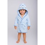 KD29030.Kız Bebek Bornoz %100 Pamuk 2-3/3-4/4-5 Yaş
