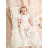 KD54038.JAKARLI Baskılı Çıtçıtlı Bebek Takımı – Patikli | 3-24 Ay - Mavi - 6 - 9 Ay