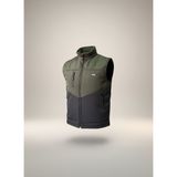 Kdm Kafkas Tactical Erkek Yelek Softshell Su Geçirmez Tam Fermuarlı Cepli Normal Kalıp Spor Yelek - XL - Siyah - Haki