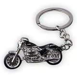 Kdot Motorsiklet Tasarımlı Anahtarlık, Siyah, Çinko Alaşım Metal, Motor Temalı, Dayanıklı, 4.5x2.5 cm