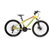 Kdx 2900 D Ürün Rengi: Cat Sarı Kadro: 30 cm Vites: 3x7 Vites Tekerlek: 24" Çocuk Bisikleti