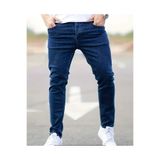 KDY Erkek Regular Fit Boru Paça Esnek Likralı Denim Jeans Kot Pantolon