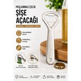 Kea Ev Eşyaları 1 Adet Klasik Model Metal Gazoz Soda Şişe Açacağı - Gümüş