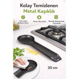 KEA Kaşık Altlığı Döküm 30 cm Yapışmaz Yüzey Isıya Dayanıklı Kaşık Tutucu Mutfak Ürünü